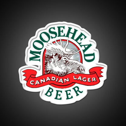 Moosehead Beer Mens Cool Canadian Lager Beer Bar Decor Led Neon Sign Rgb Color - LED neon sign view 11