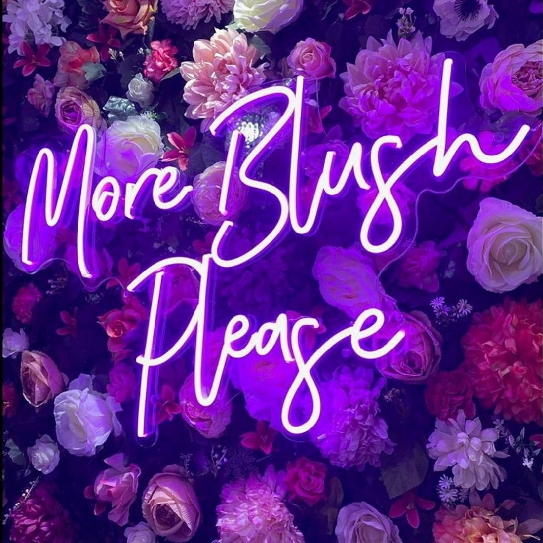 More Blush Please Led Sign Business Neon Sign - Shineneon