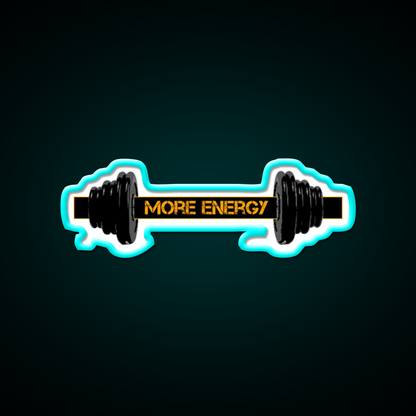 More Energy Gym Fitness Led Neon Sign Rgb Color