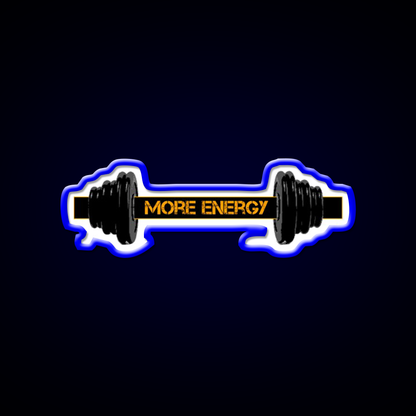 More Energy Gym Fitness Led Neon Sign Rgb Color