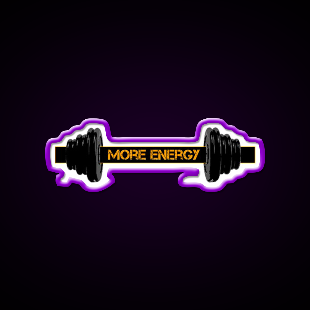 More Energy Gym Fitness Led Neon Sign Rgb Color
