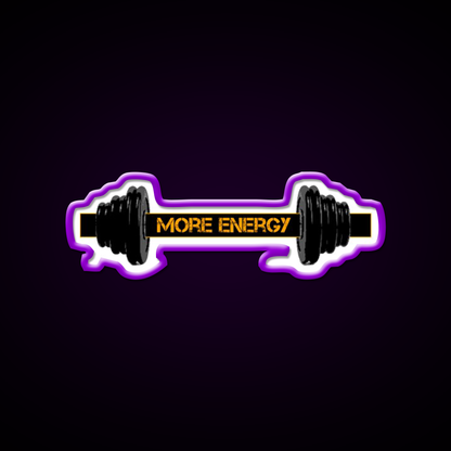 More Energy Gym Fitness Led Neon Sign Rgb Color