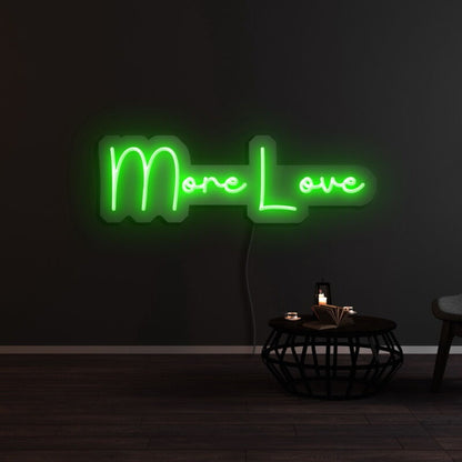 More Love Led Neon Sign | Shineneon