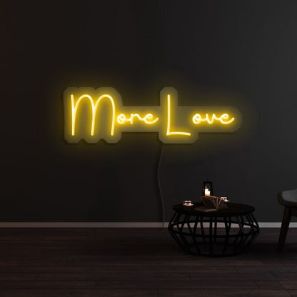 More Love Led Neon Sign | Shineneon