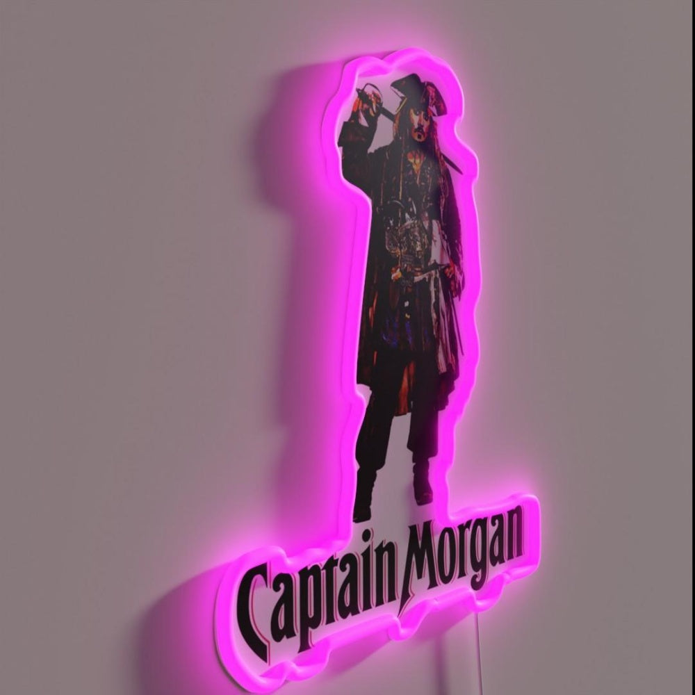 More Then Awesome Seagram Morgan Christmas Rgb Led Neon Sign - LED neon sign close-up detail