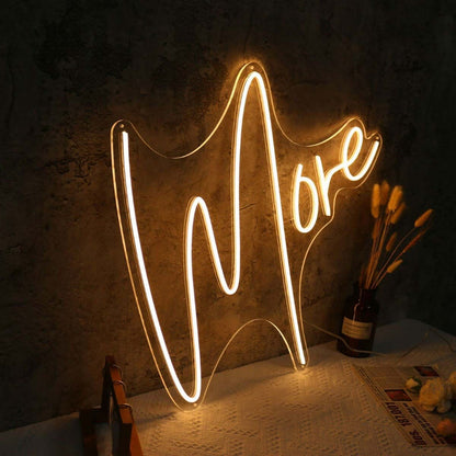 More Yellow Led Neon Sign - Shineneon