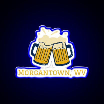 Morgantown Beer Bar Decor Led Neon Sign Rgb Color - LED neon sign view 5