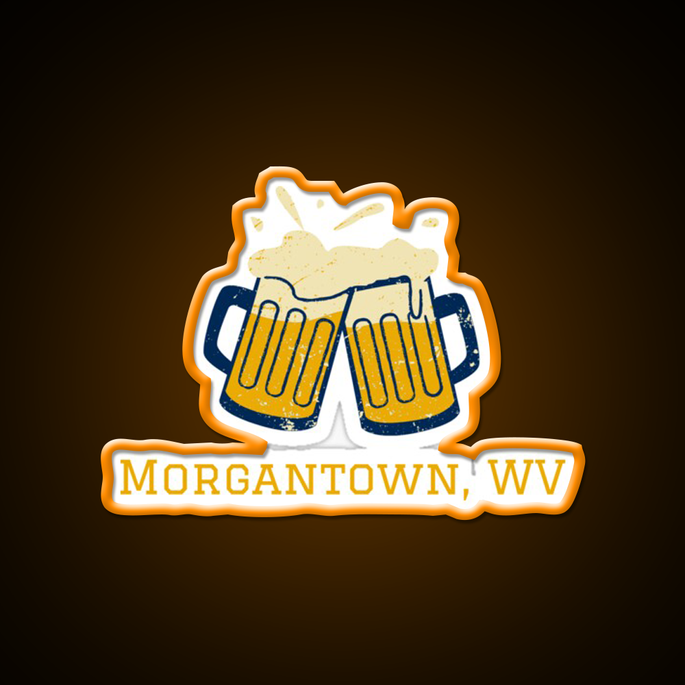 Morgantown Beer Bar Decor Led Neon Sign Rgb Color - LED neon sign view 6