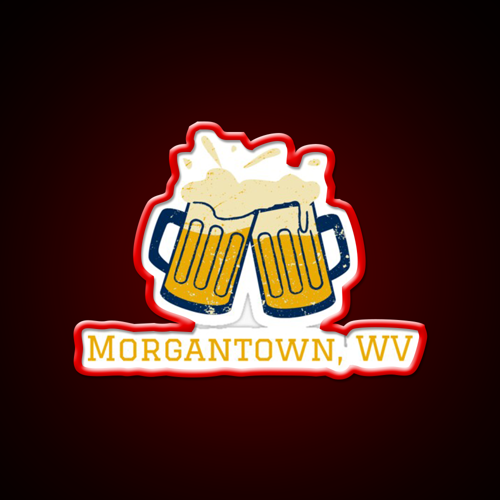 Morgantown Beer Bar Decor Led Neon Sign Rgb Color - LED neon sign view 10