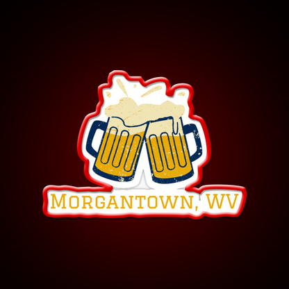 Morgantown Beer Bar Decor Led Neon Sign Rgb Color - LED neon sign view 10
