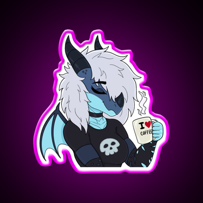 Morning Nira Cafe Led Neon Sign Espresso Bar Art Rgb Color