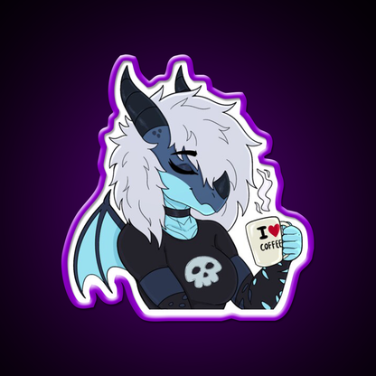 Morning Nira Cafe Led Neon Sign Espresso Bar Art Rgb Color