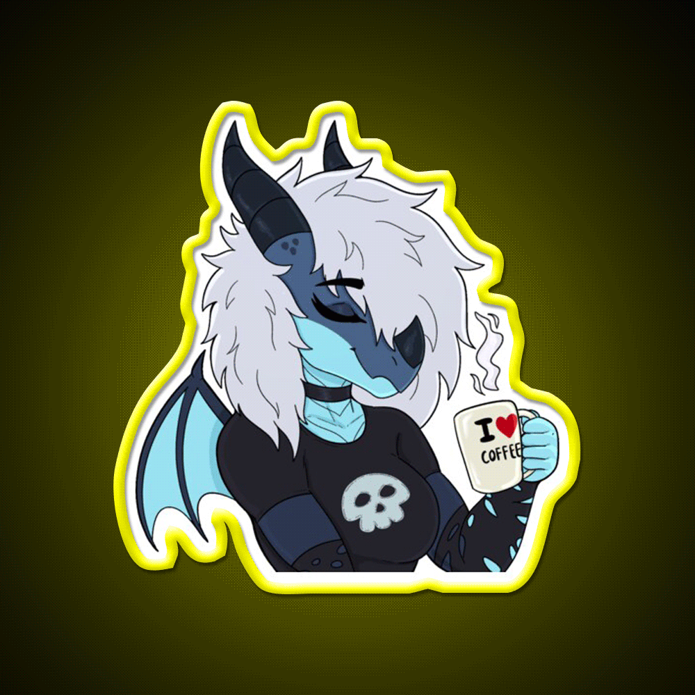 Morning Nira Cafe Led Neon Sign Espresso Bar Art Rgb Color