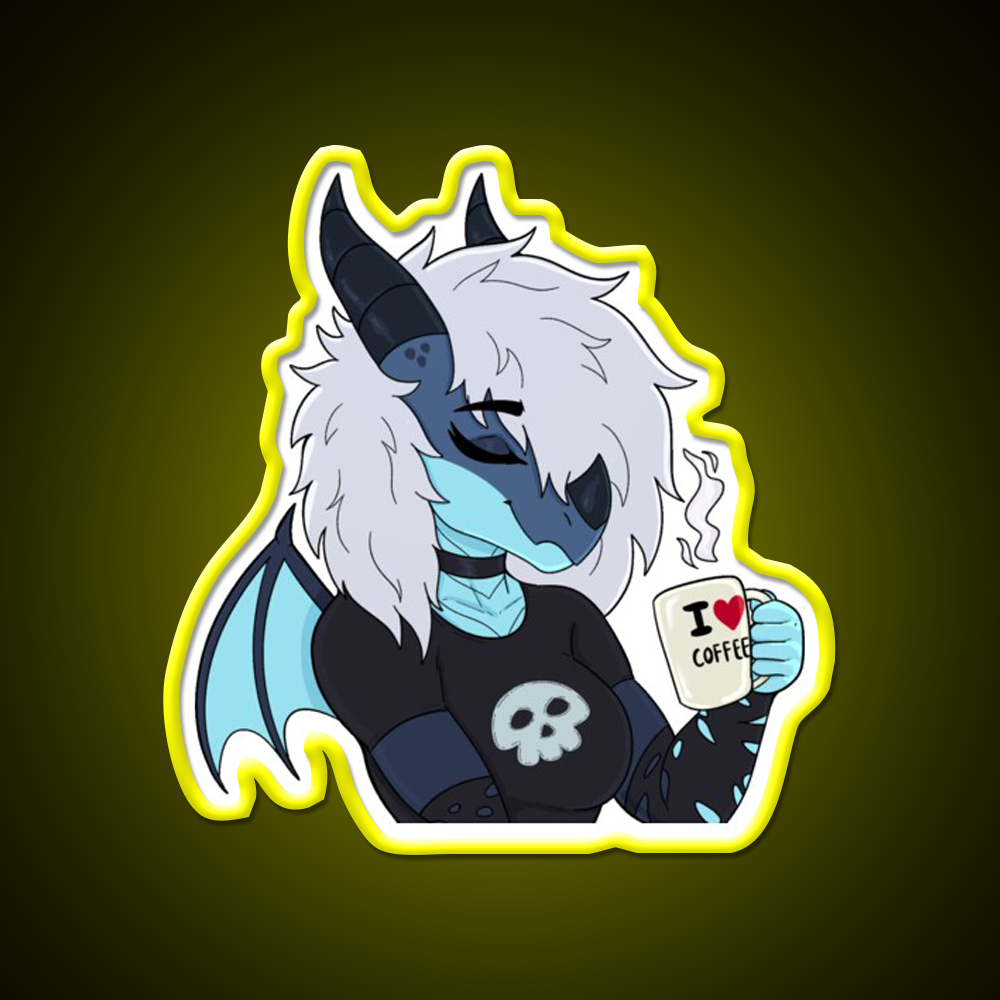 Morning Nira Cafe Led Neon Sign Espresso Bar Art Rgb Color