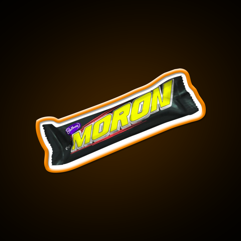 Moron Moro Chocolate Bar Man Cave Bar Led Neon Sign Rgb Color - LED neon sign view 6