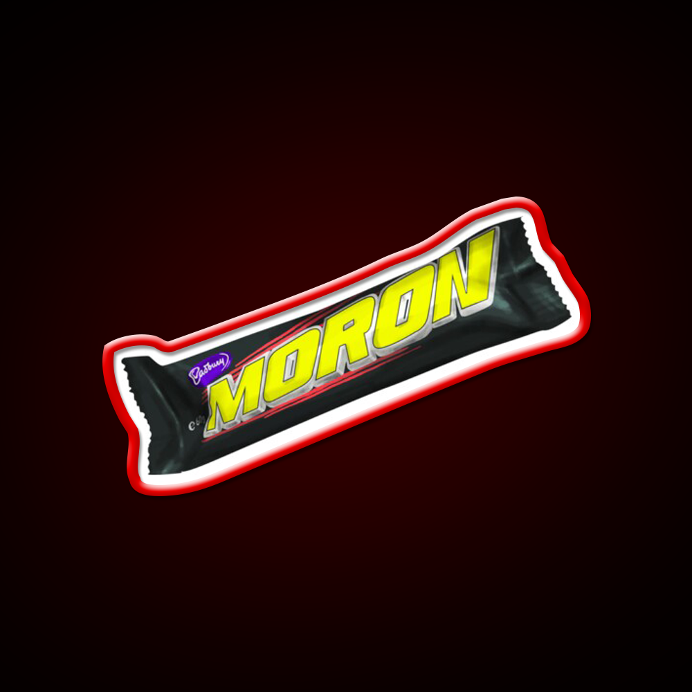 Moron Moro Chocolate Bar Man Cave Bar Led Neon Sign Rgb Color - LED neon sign view 10