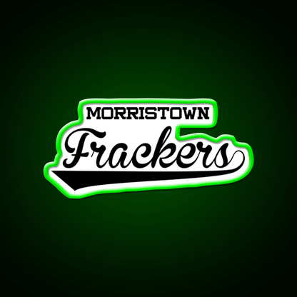 Morristown Frackers Brockmire Shirt Whiskey Drink Bar Led Neon Sign Rgb Color - Shineneon
