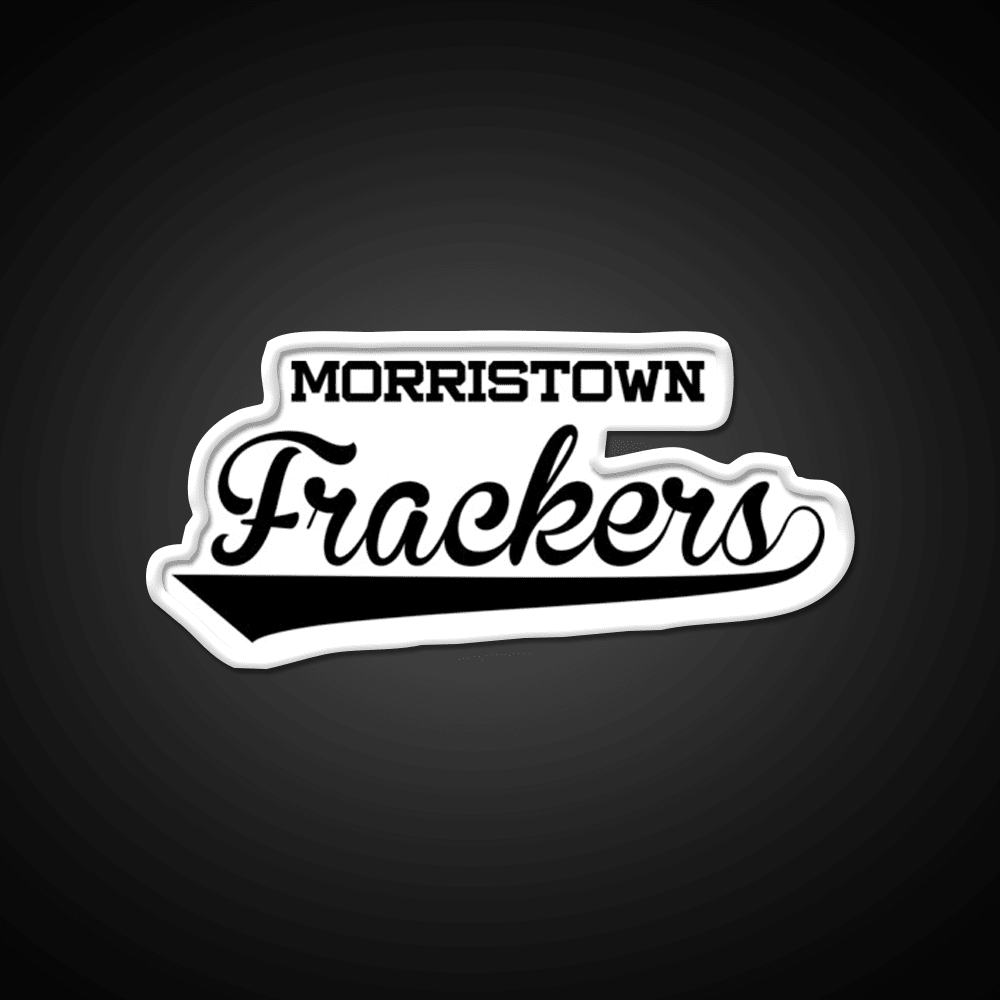 Morristown Frackers Brockmire Shirt Whiskey Drink Bar Led Neon Sign Rgb Color - Shineneon