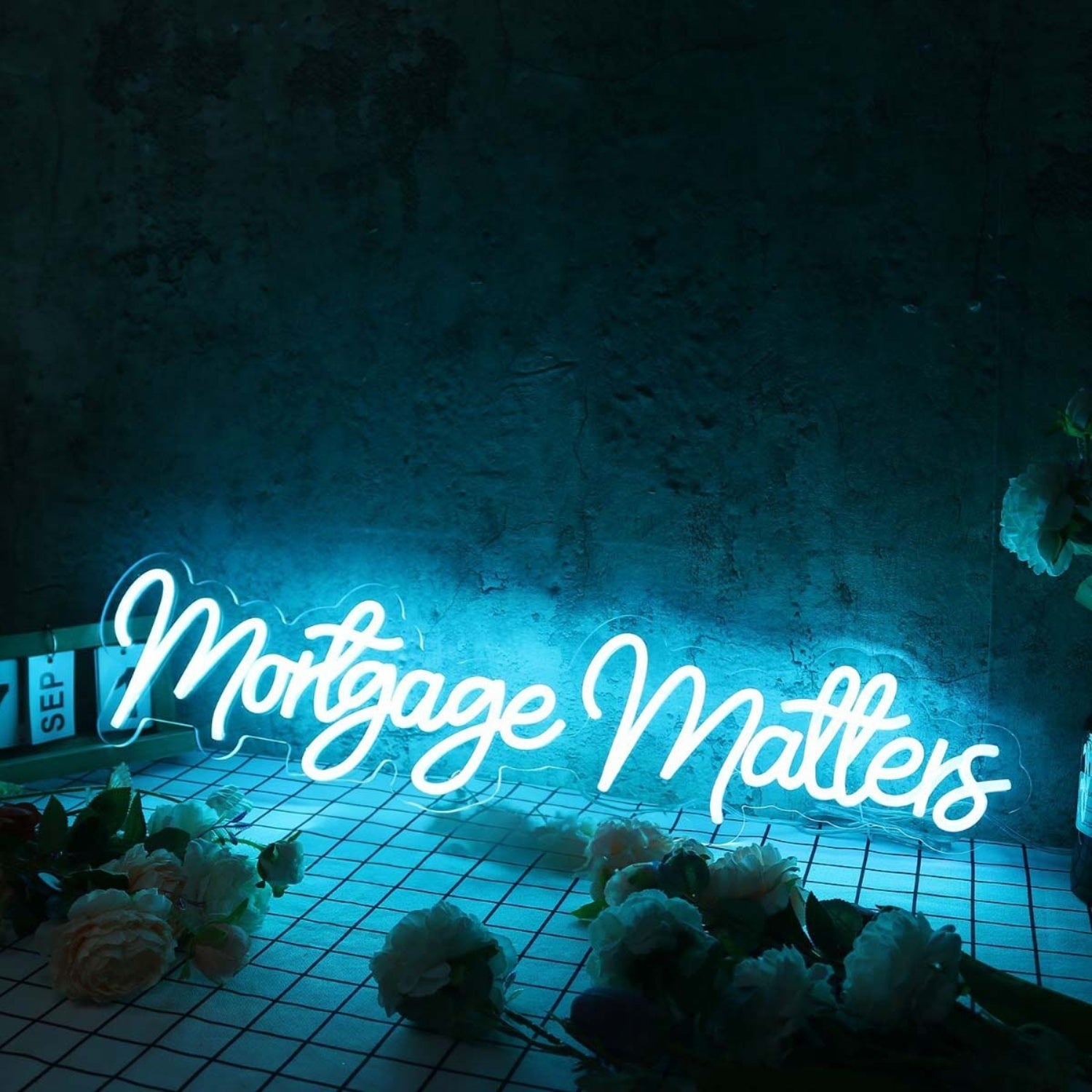 Mortgage Matters Blue Led Neon Sign - Shineneon