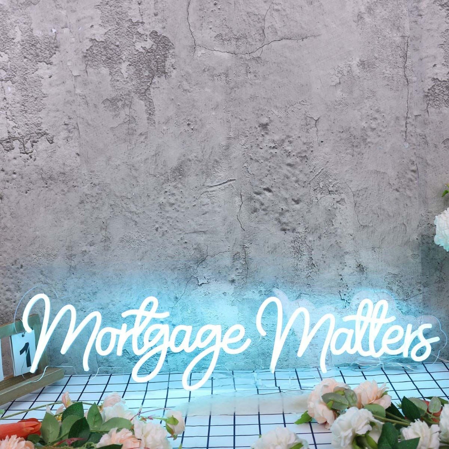 Mortgage Matters Blue Led Neon Sign - Shineneon