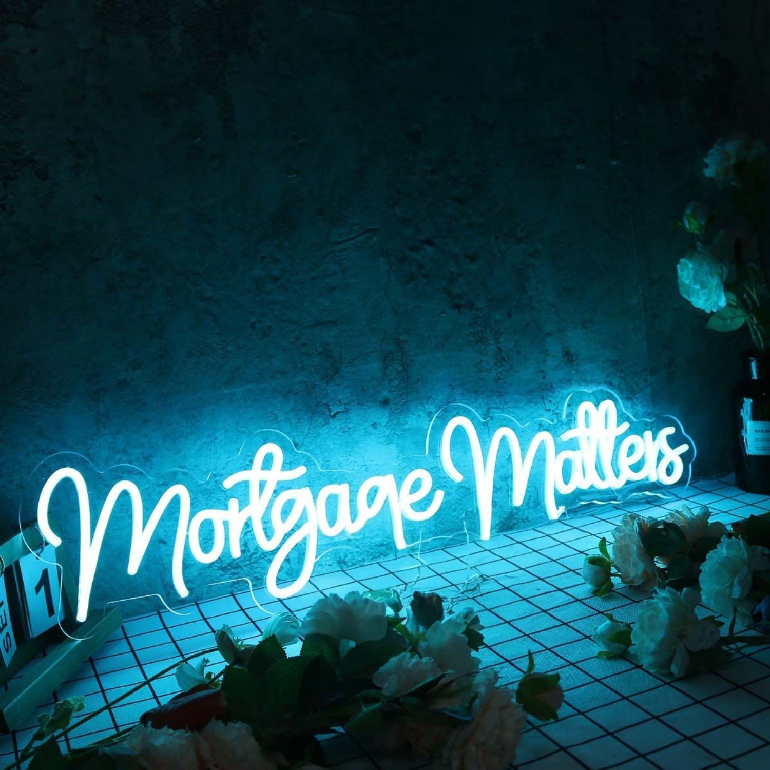 Mortgage Matters Blue Led Neon Sign - Shineneon