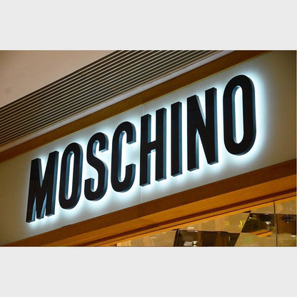 Moschino 3D Backlit Channel Letters Led Light Sign - Shineneon