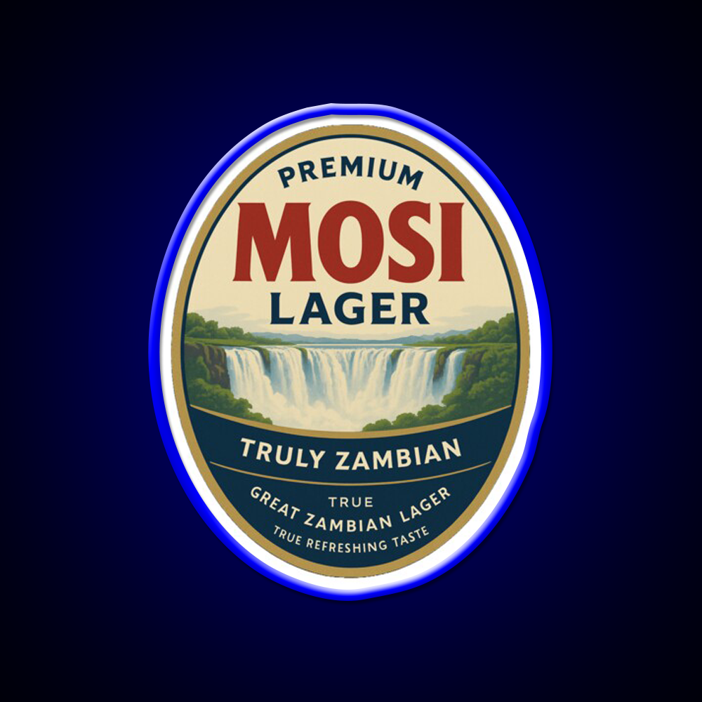 Mosi Lager Beer Truly Zambian Beer Bar Decor Led Neon Sign Rgb Color - LED neon sign view 5