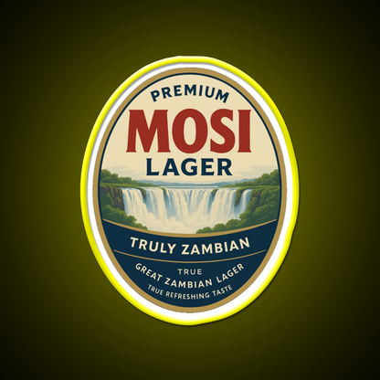 Mosi Lager Beer Truly Zambian Beer Bar Decor Led Neon Sign Rgb Color - LED neon sign view 7