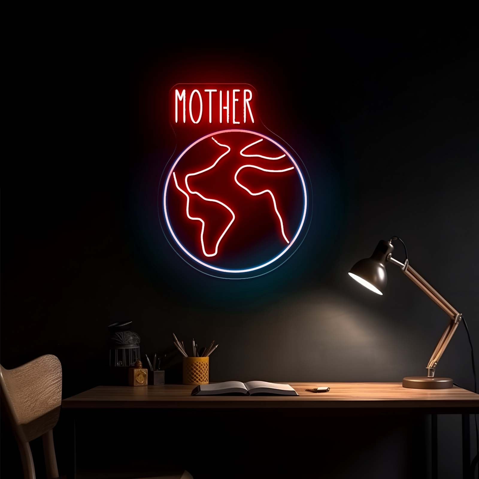 Mother Earth Aesthetic Neon Signs For Home Decor - Shineneon