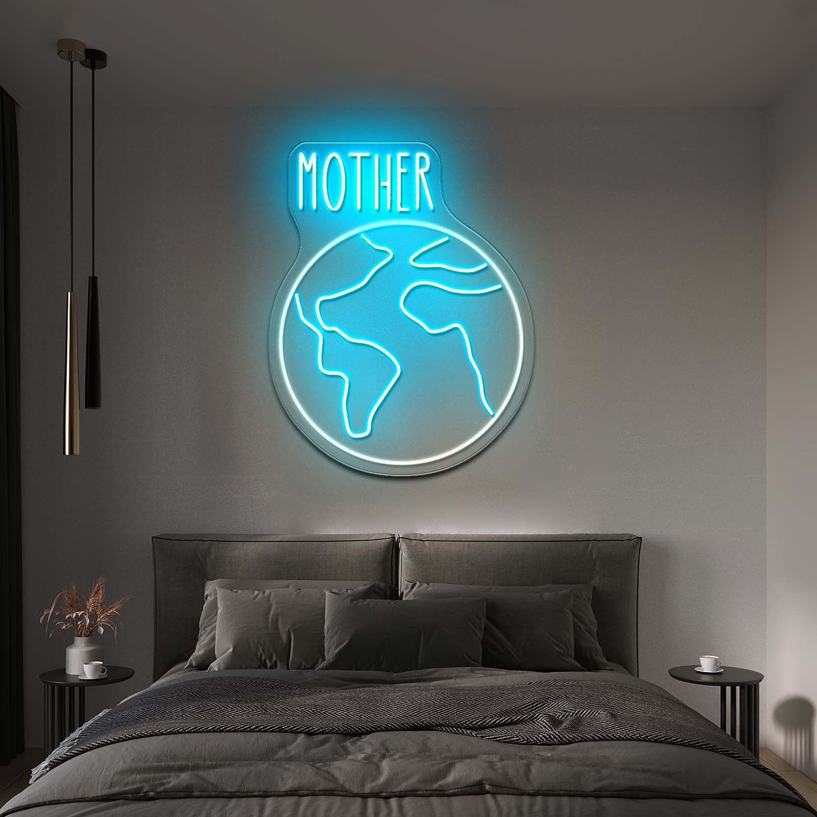 Mother Earth Aesthetic Neon Signs For Home Decor - Shineneon