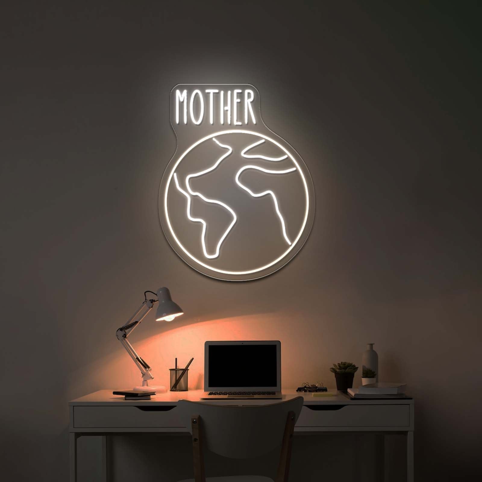 Mother Earth Aesthetic Neon Signs For Home Decor - Shineneon