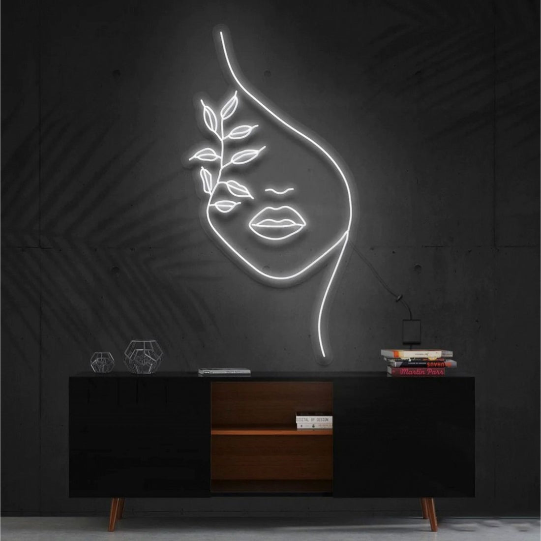 Mother Nature Face Led Sign Business Neon Sign - Shineneon