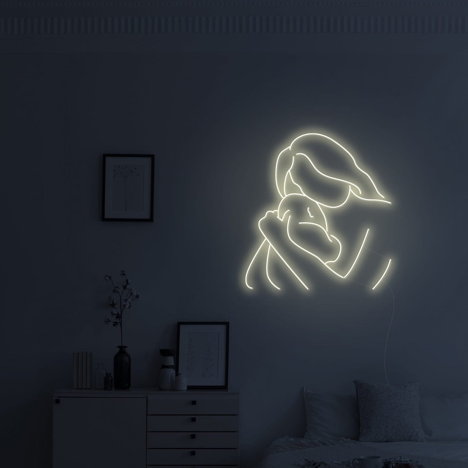 Motherours Hug Led Neon Sign Wall Art | Shineneon