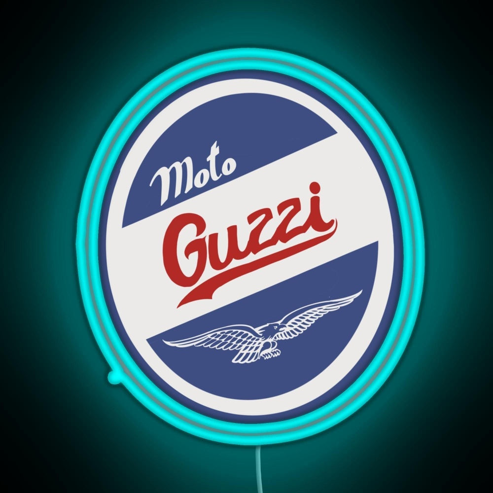 Moto Guzzi Rgb Neon Sign - LED neon sign view 5