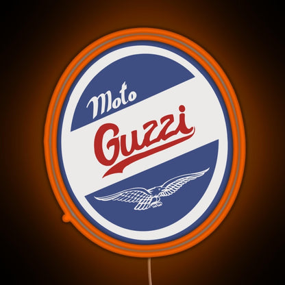 Moto Guzzi Rgb Neon Sign - LED neon sign view 6