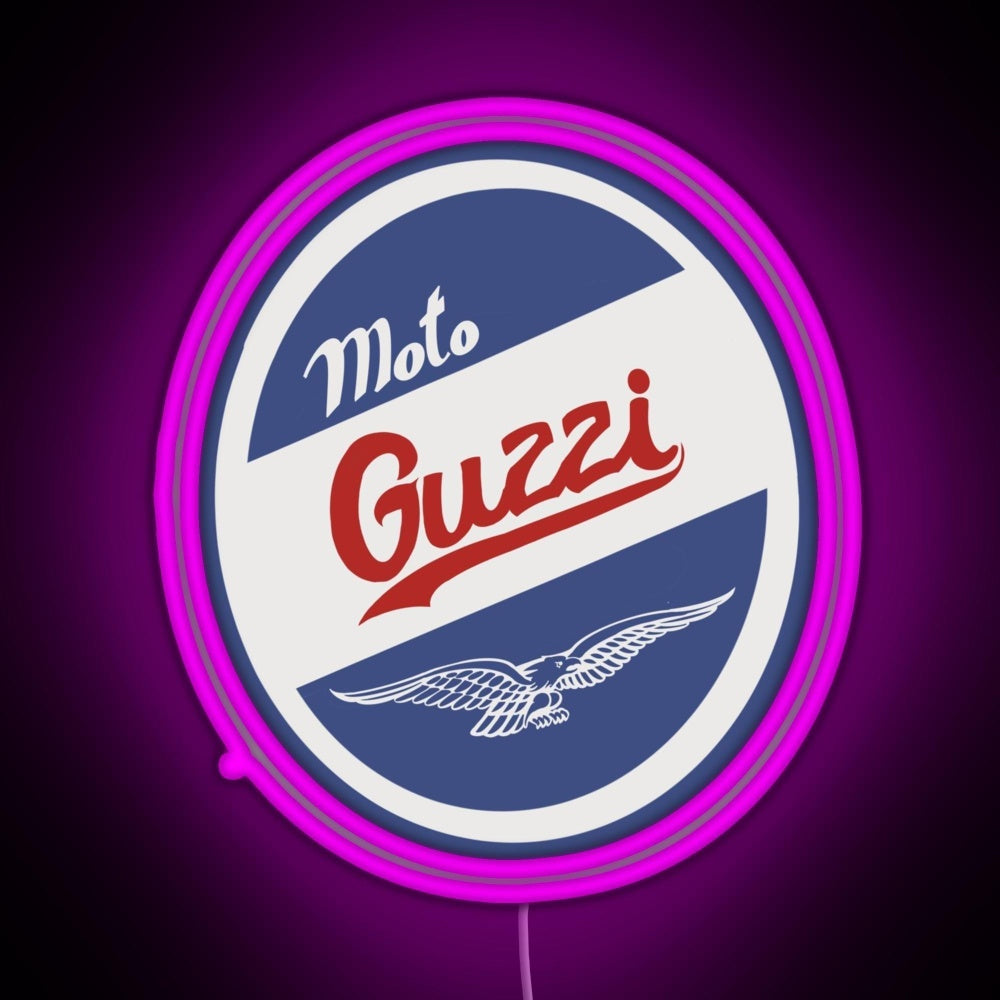 Moto Guzzi Rgb Neon Sign - LED neon sign view 8