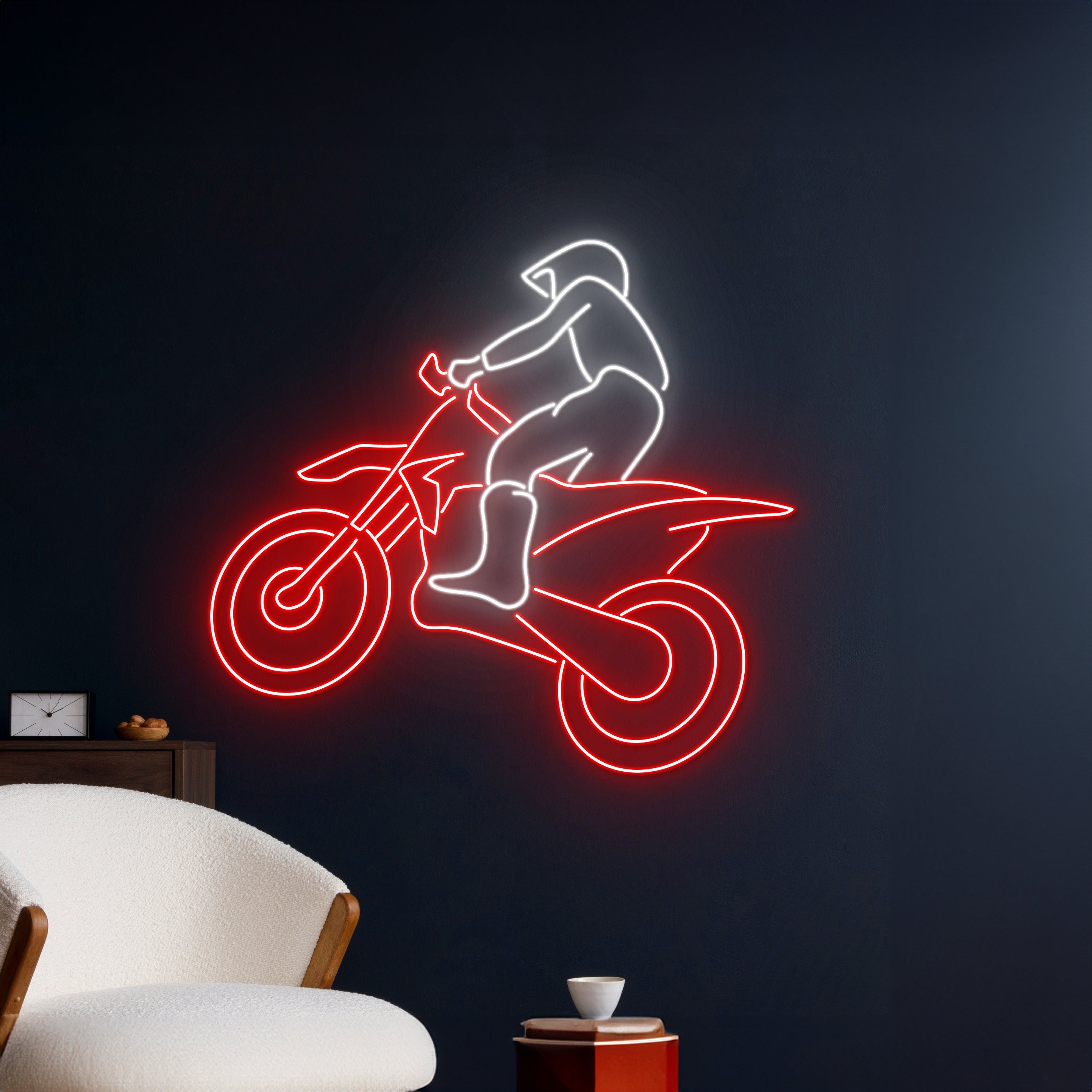 Motorbike Neon Sign Biker Led Sign | Shineneon