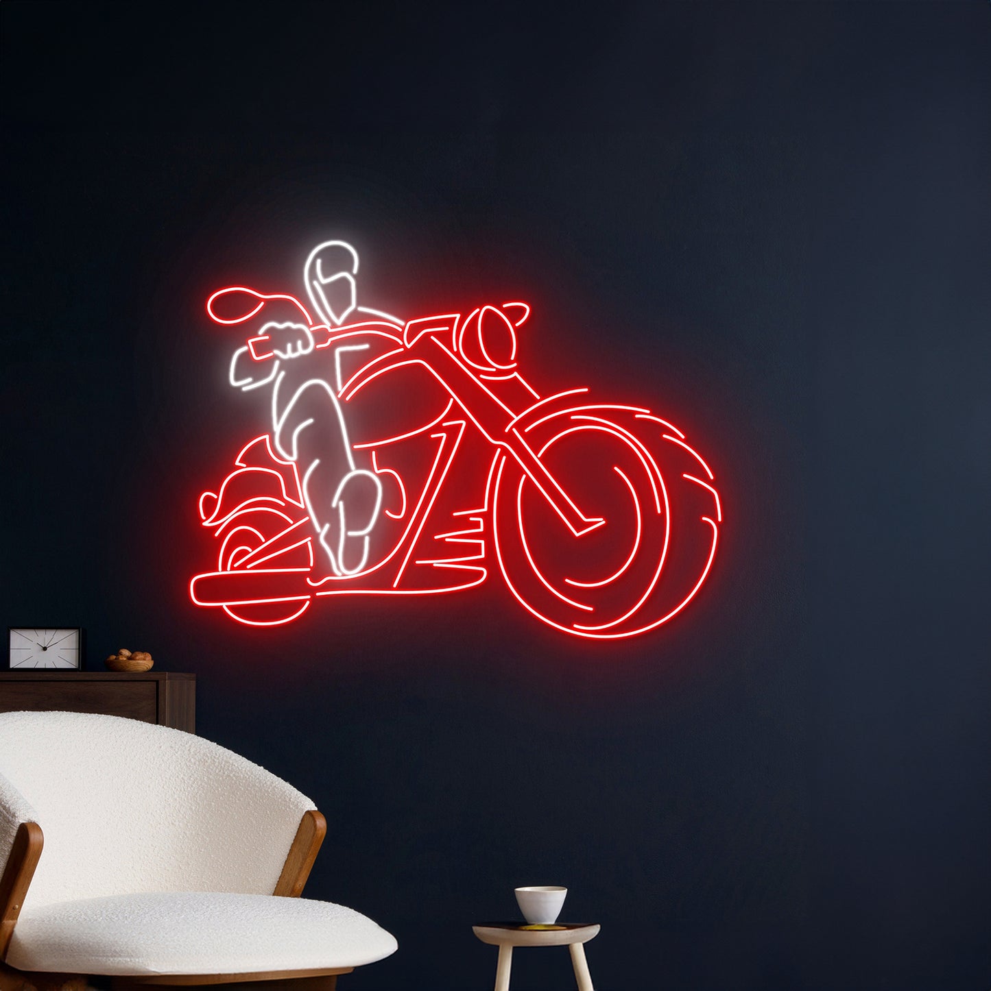 Motorbike Neon Sign Motorsport Neon Light