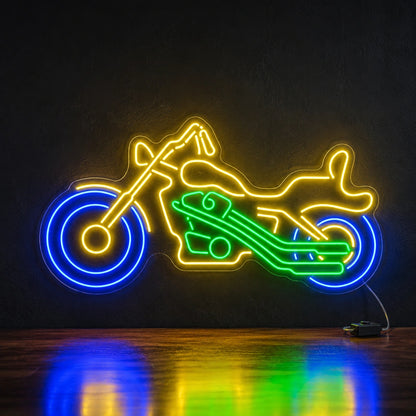 Motorcycle Lounge Neon Sign LED Neon Sign high-converting product image