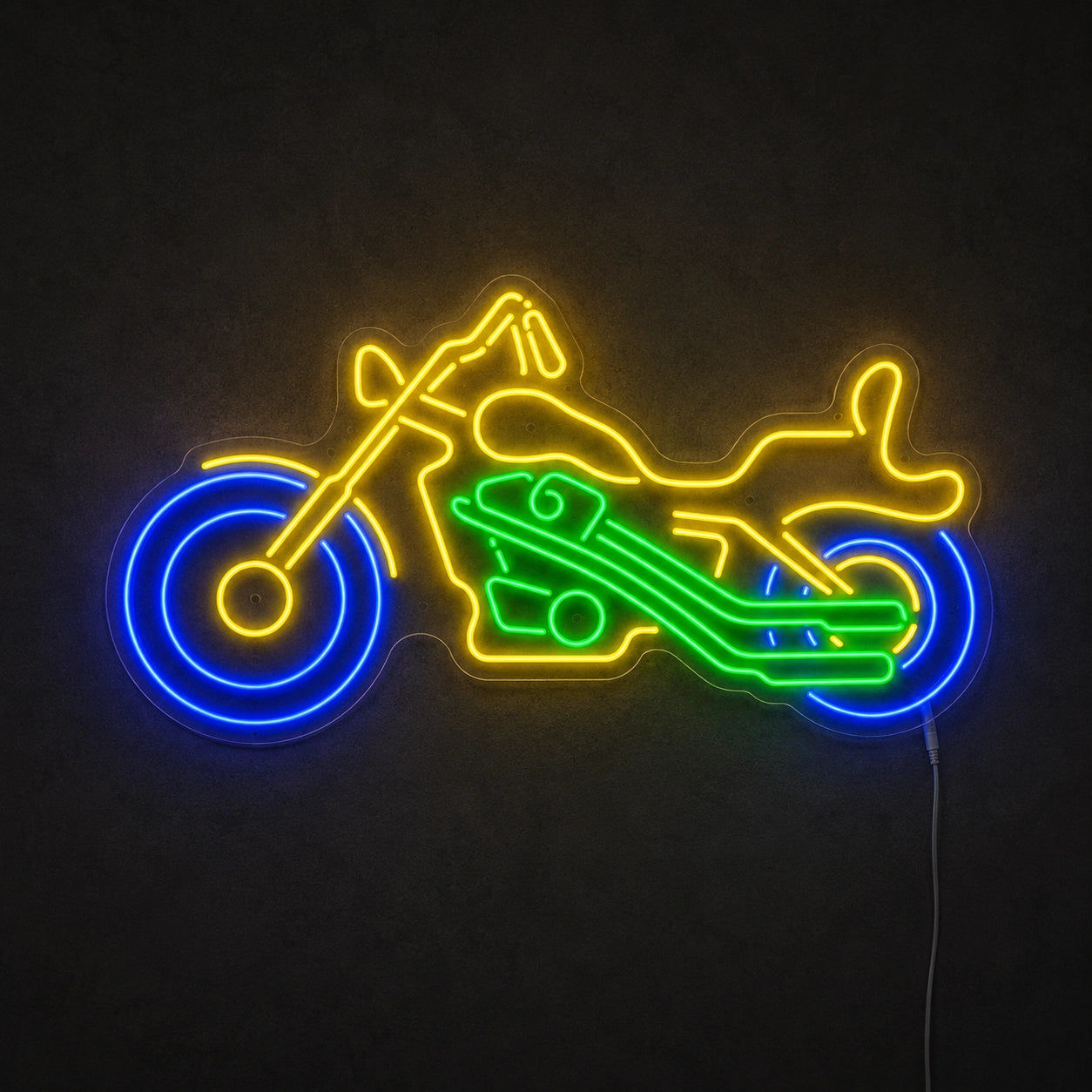 Motorcycle Lounge Neon Sign LED Neon Sign main product image