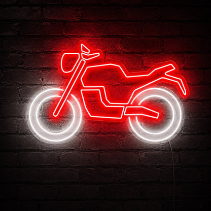 Motorcycle Outline LED Neon Sign - Shineneon