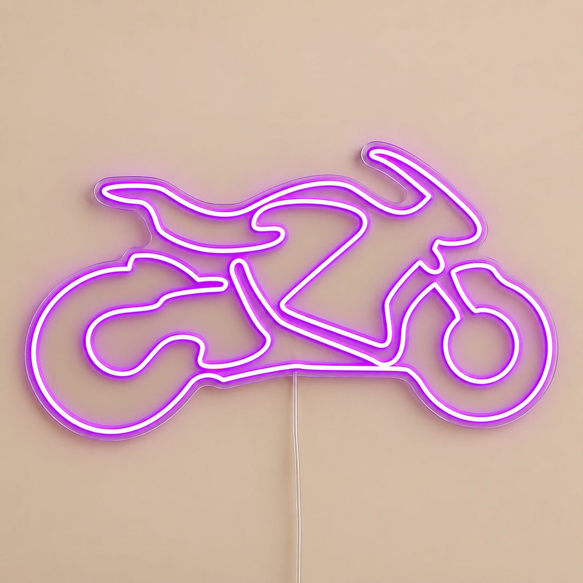 Motorcycle Side Profile LED Neon Sign - Shineneon