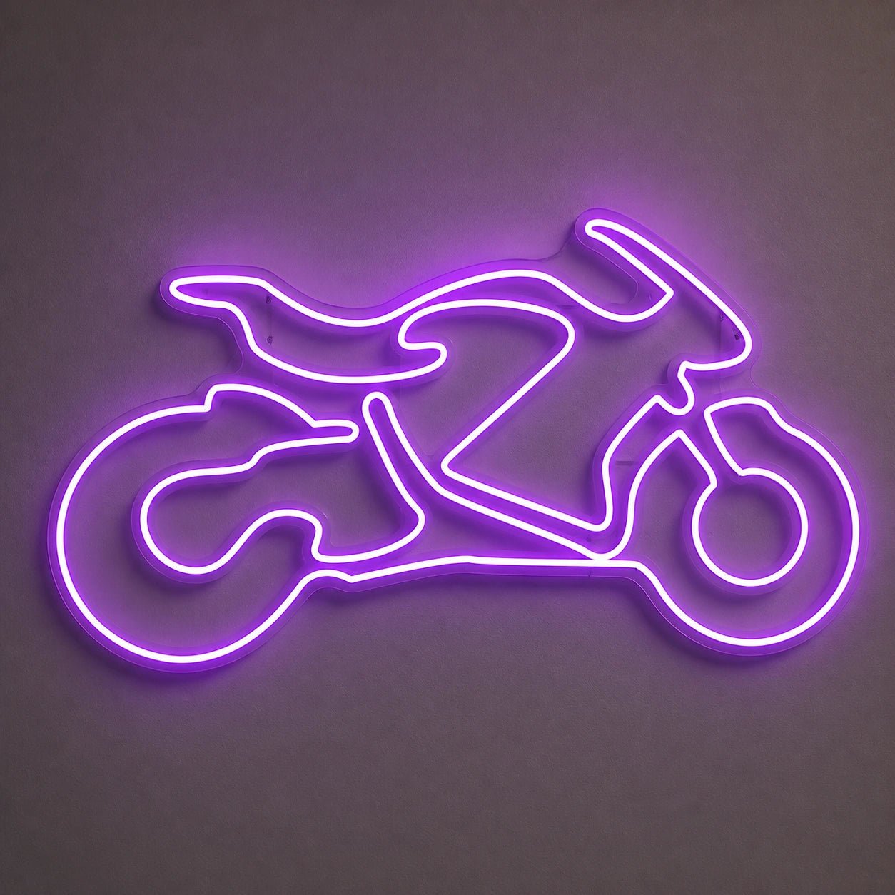 Motorcycle Side Profile Vintage LED Neon Sign - Shineneon