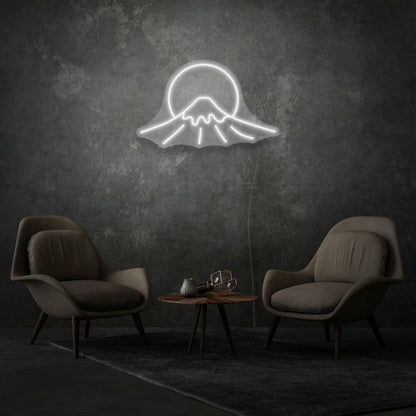 Mount Fuji Sign Neon Celebrating Iconic Natural Beauty - Shineneon