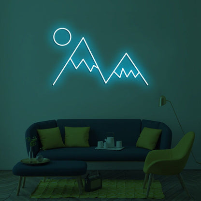 Mountain Peaks Led Neon Sign | Shineneon