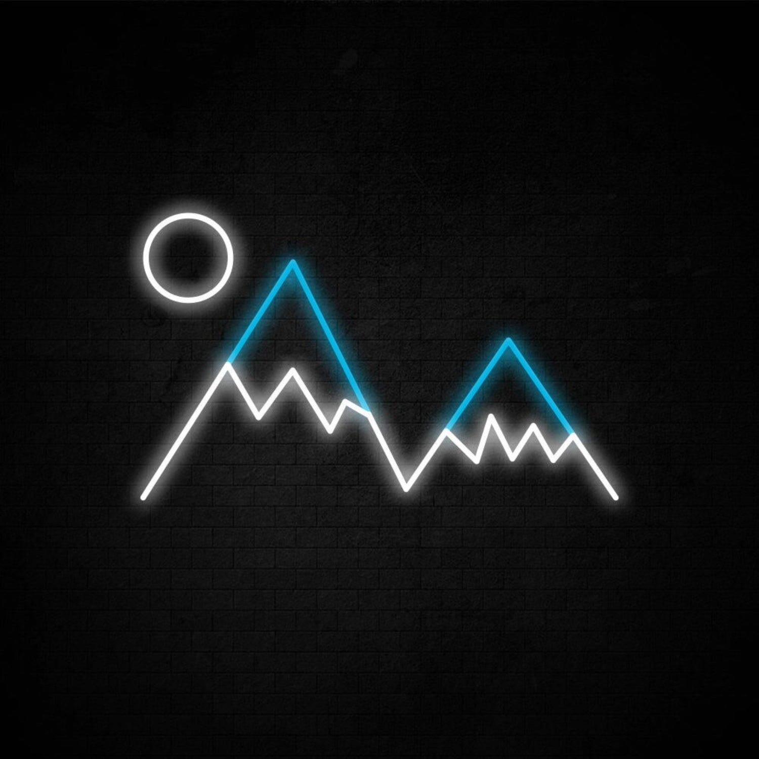 Mountain Peaks Led Neon Sign | Shineneon