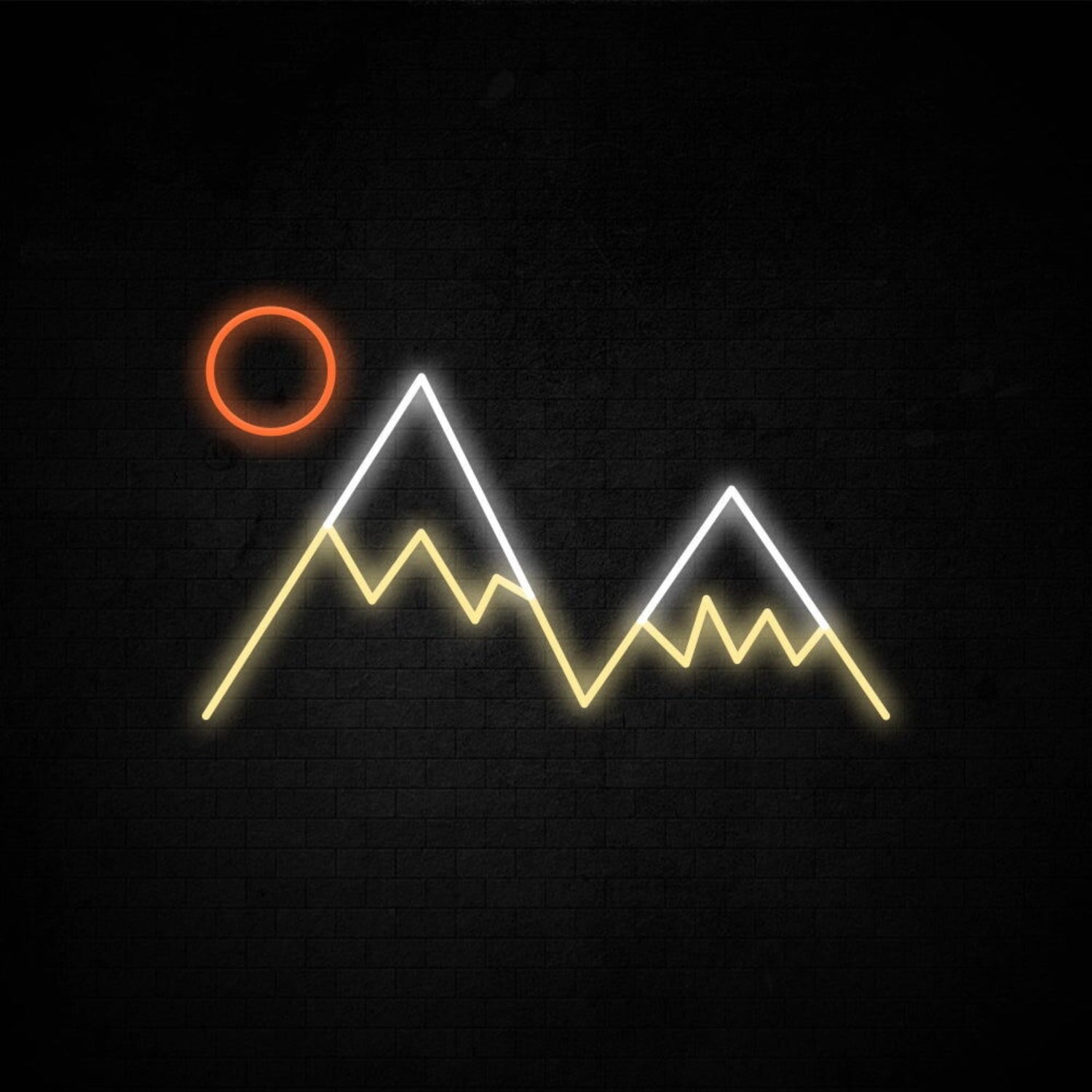 Mountain Peaks Led Neon Sign | Shineneon