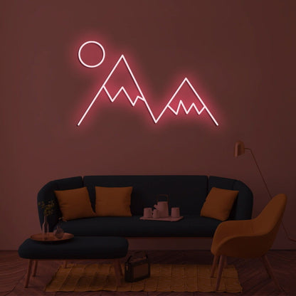 Mountain Peaks Led Neon Sign | Shineneon