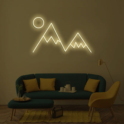 Mountain Peaks Led Neon Sign | Shineneon