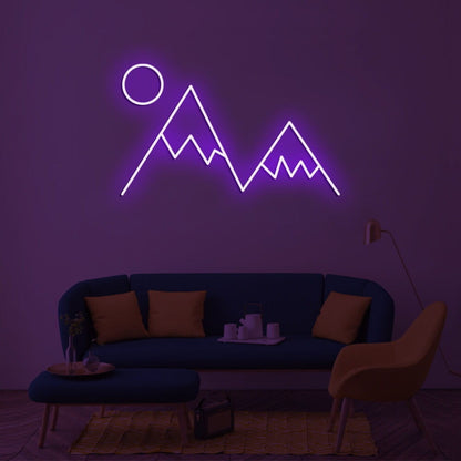 Mountain Peaks Led Neon Sign | Shineneon